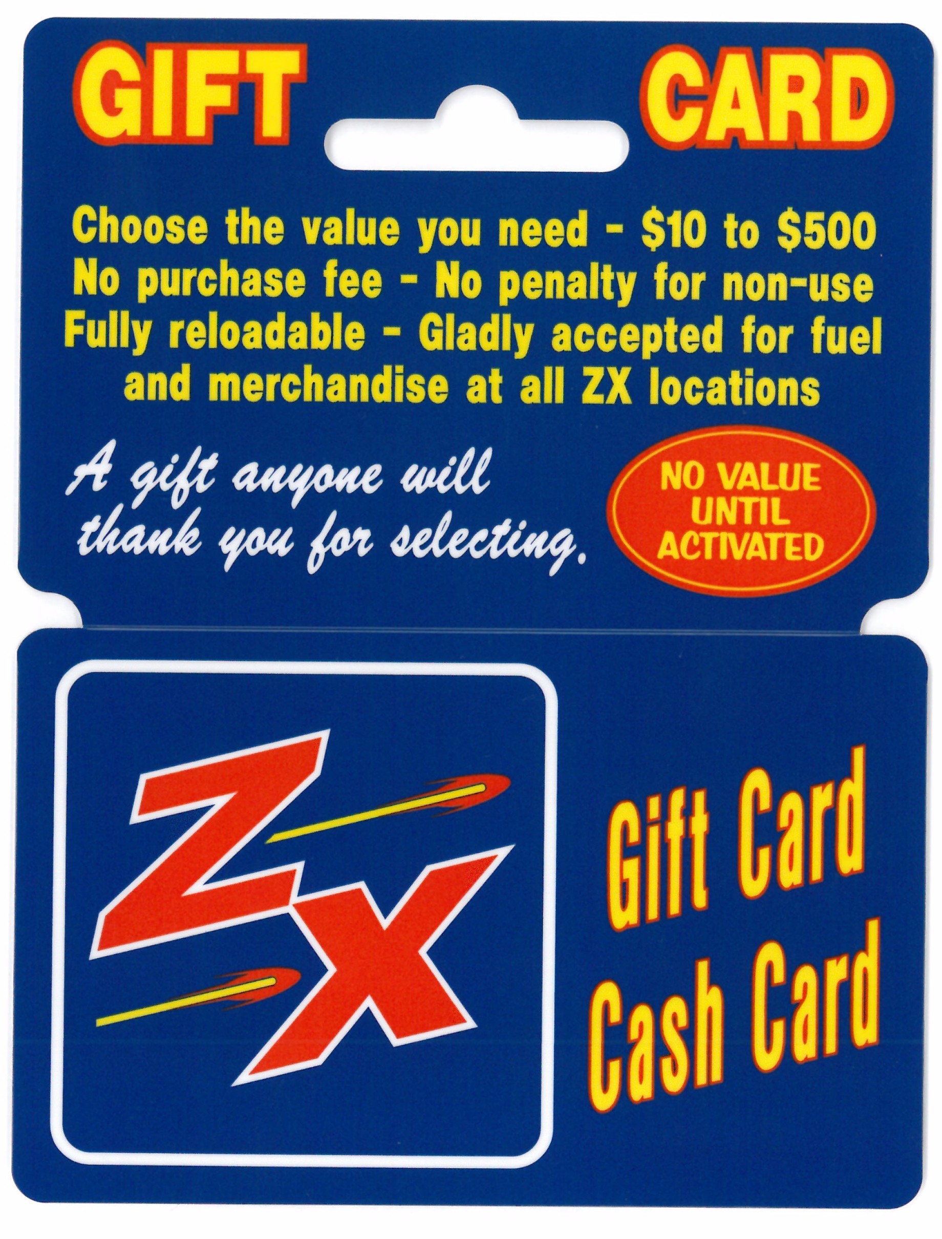 ZX Gift Card